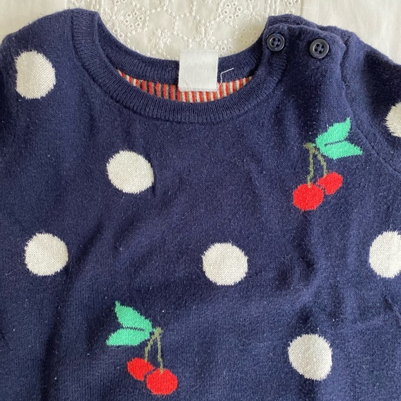 Baby GAP Cherries sweater - Picture 2 of 3